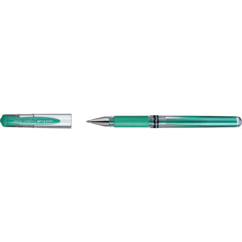 uni-ball Gel-Tintenroller SIGNO broad UM153, metallic-grün (EAN: 4902778677605)