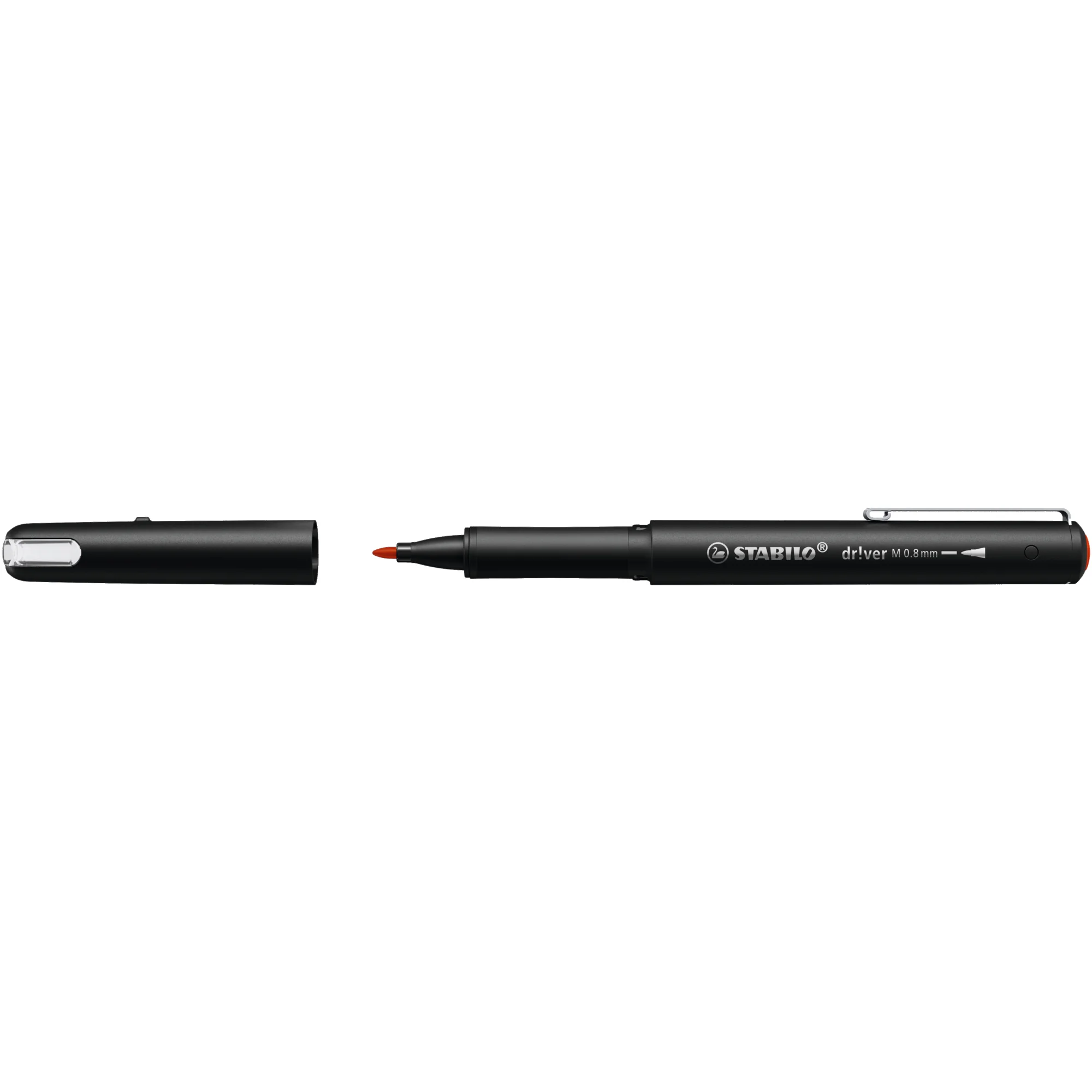 STABILO Fineliner dr!ver, medium, rot (EAN: 4006381614207)