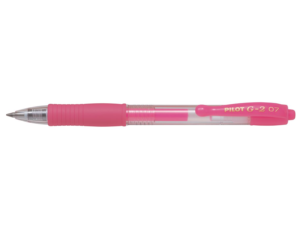PILOT Gelschreiber G2 07 Neon, neonpink (EAN: 4902505586415)