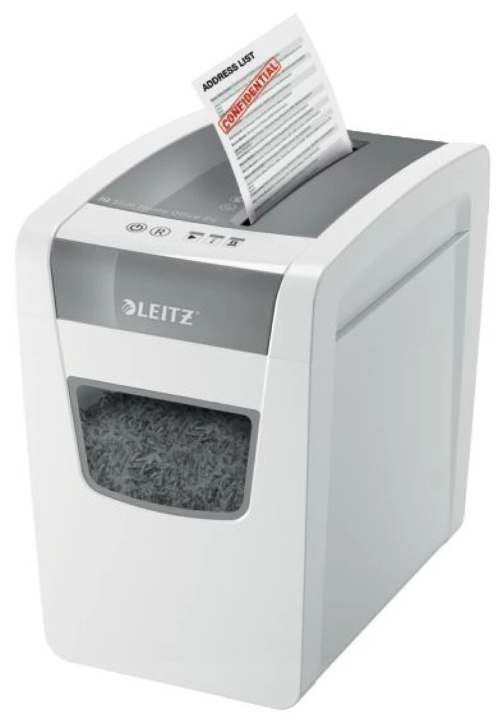 LEITZ Aktenvernichter IQ Home Office Slim, Partikel (EAN: 4002432118946)