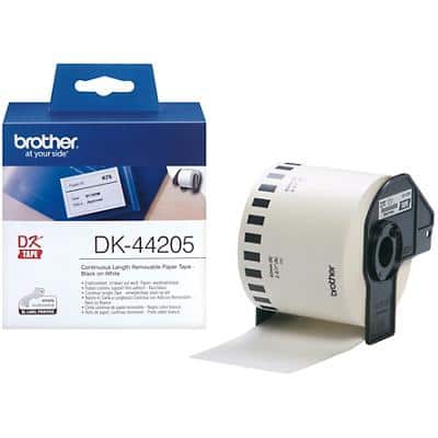 brother DK-44205 Endlos-Etiketten Papier, wiederablösbar (EAN: 4977766635127)