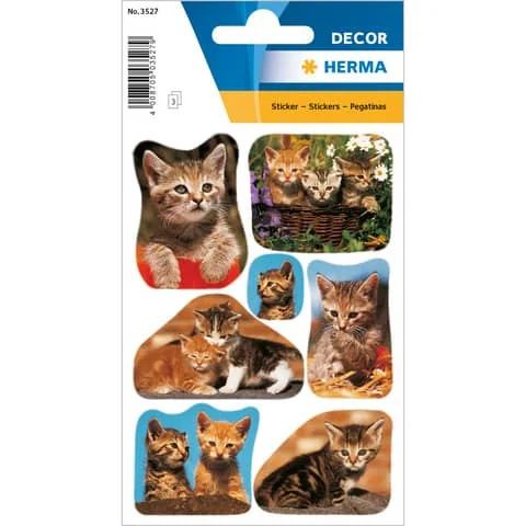 HERMA Sticker DECOR "Katzenfotos" (EAN: 4008705035279)