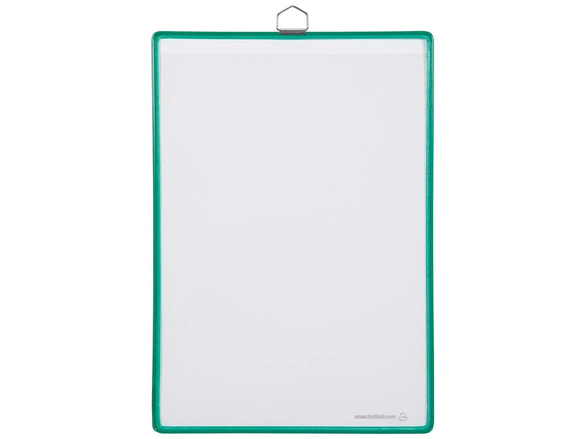 djois by tarifold Hängesichttafel, DIN A4 hoch, grün (EAN: 3377991545054)