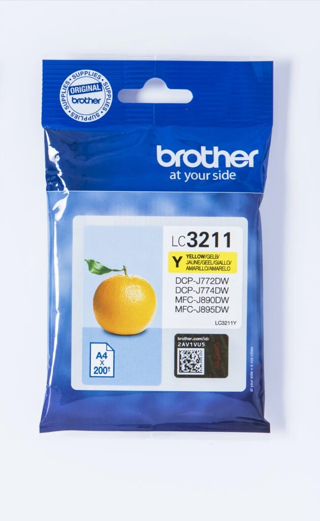 brother Tinte für brother DCP-J572DW/J772DW, gelb (EAN: 4977766775779)