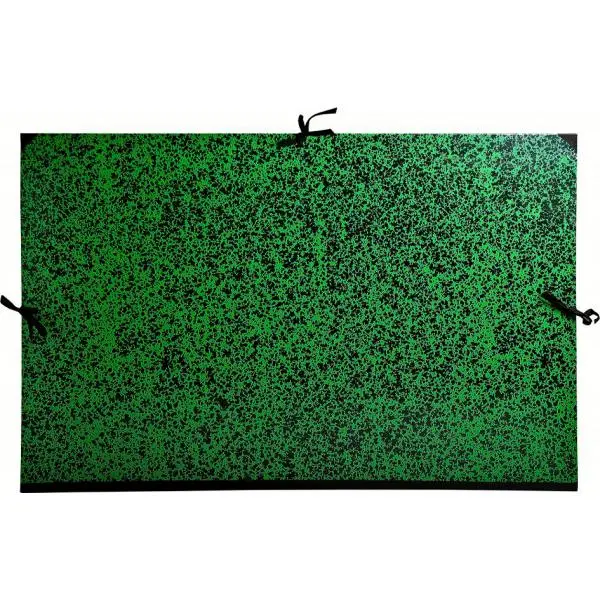 EXACOMPTA Zeichnungsmappe "Annonay", 800 x 1.200 mm, schwarz/grün marmoriert (EAN: 3130630533603)