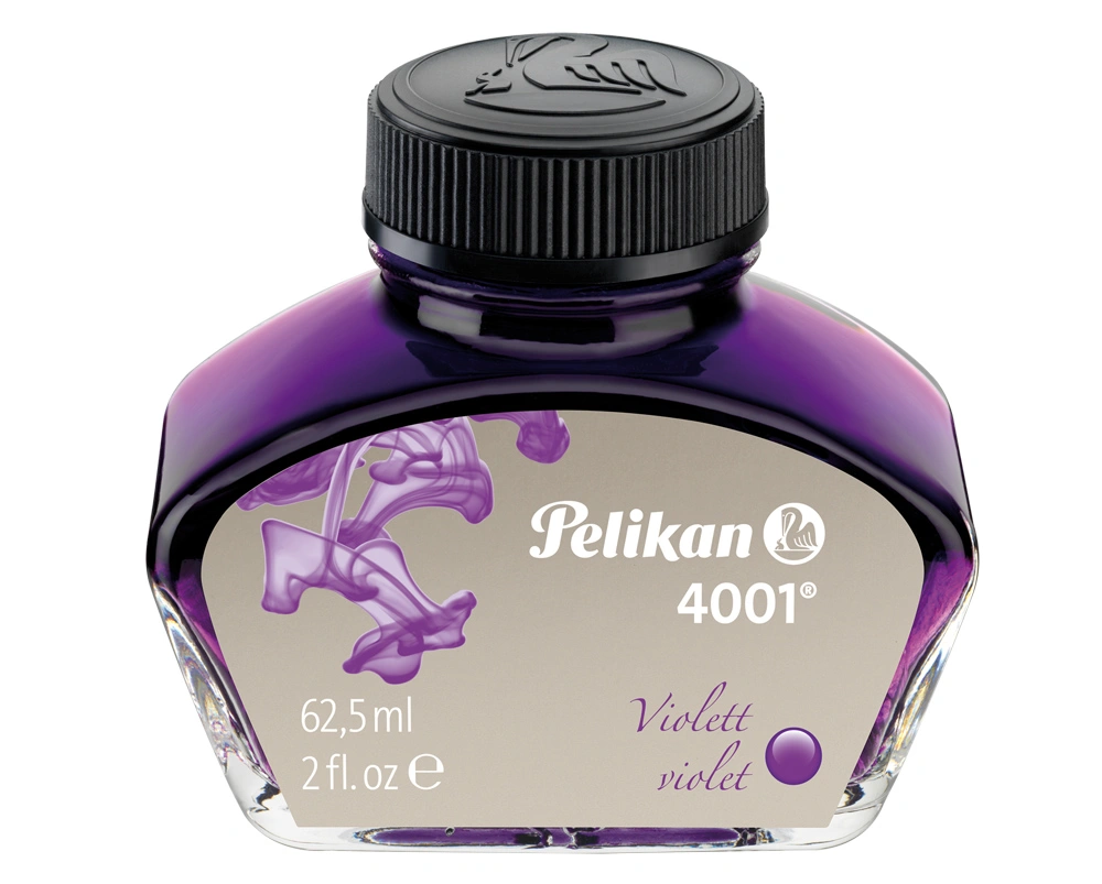 Pelikan Tinte 4001 im Glas, violett, Inhalt: 62,5 ml (EAN: 4012700329196)