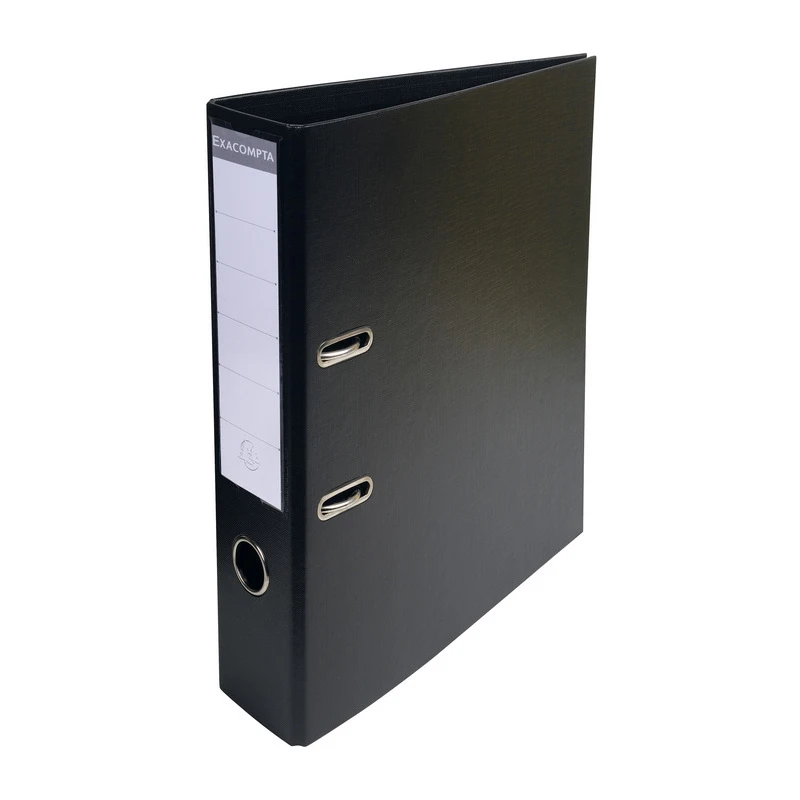 EXACOMPTA PVC-Ordner Premium, DIN A4, 70 mm, schwarz (EAN: 3130630537410)