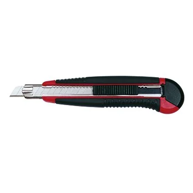 WEDO Profi-Cutter Auto-Load, Klinge: 9 mm, schwarz/rot (EAN: 4003801792200)