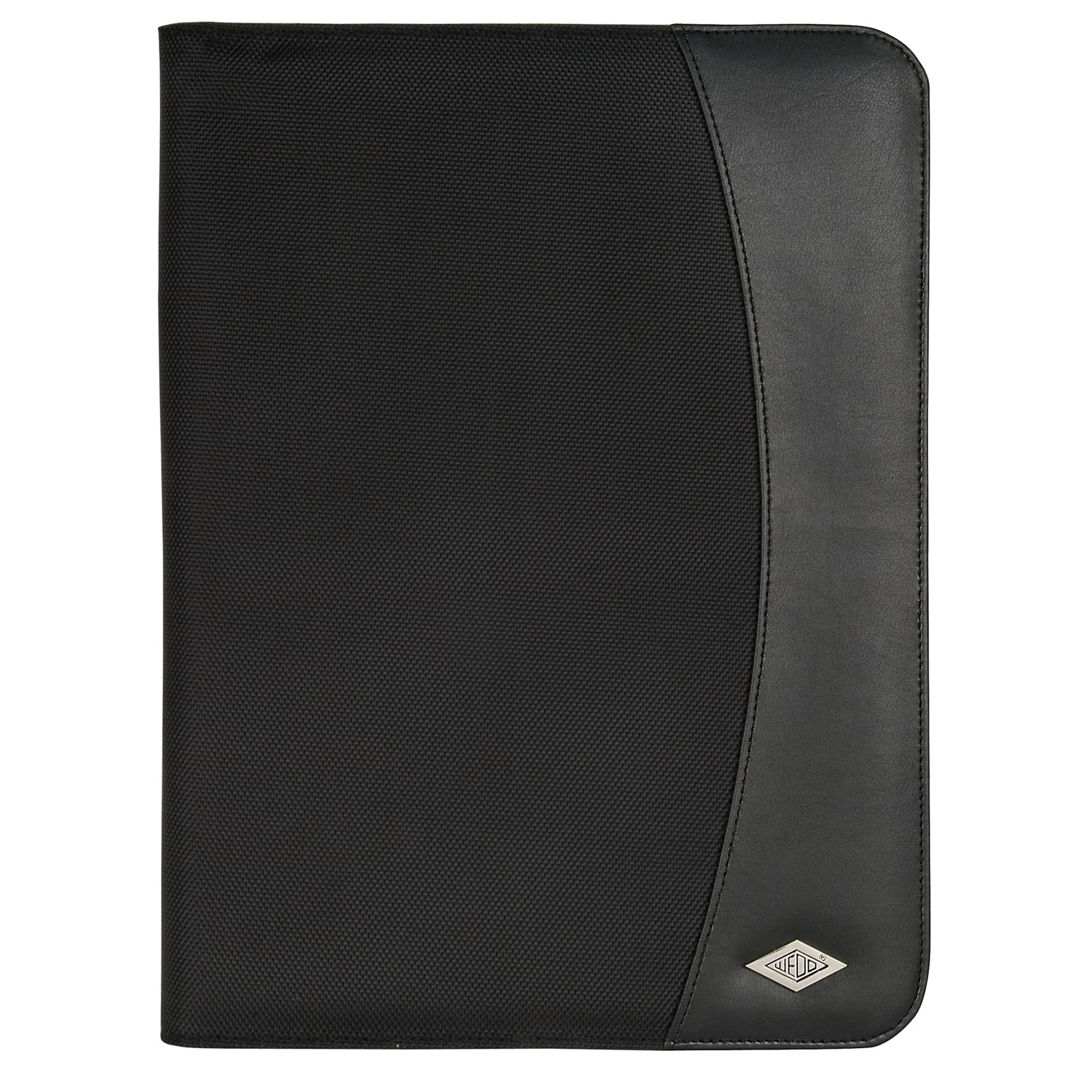 WEDO Schreibmappe Elegance, A4, Kunstleder/Nylon, schwarz (EAN: 4003801794655)