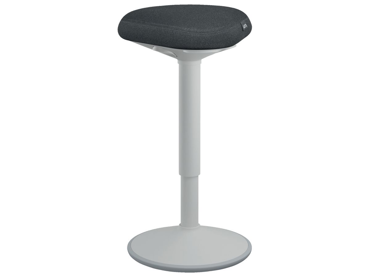 LEITZ Sitz-Steh-Hocker Ergo Active mit Komfortsitz, hellgrau (EAN: 4002432138425)