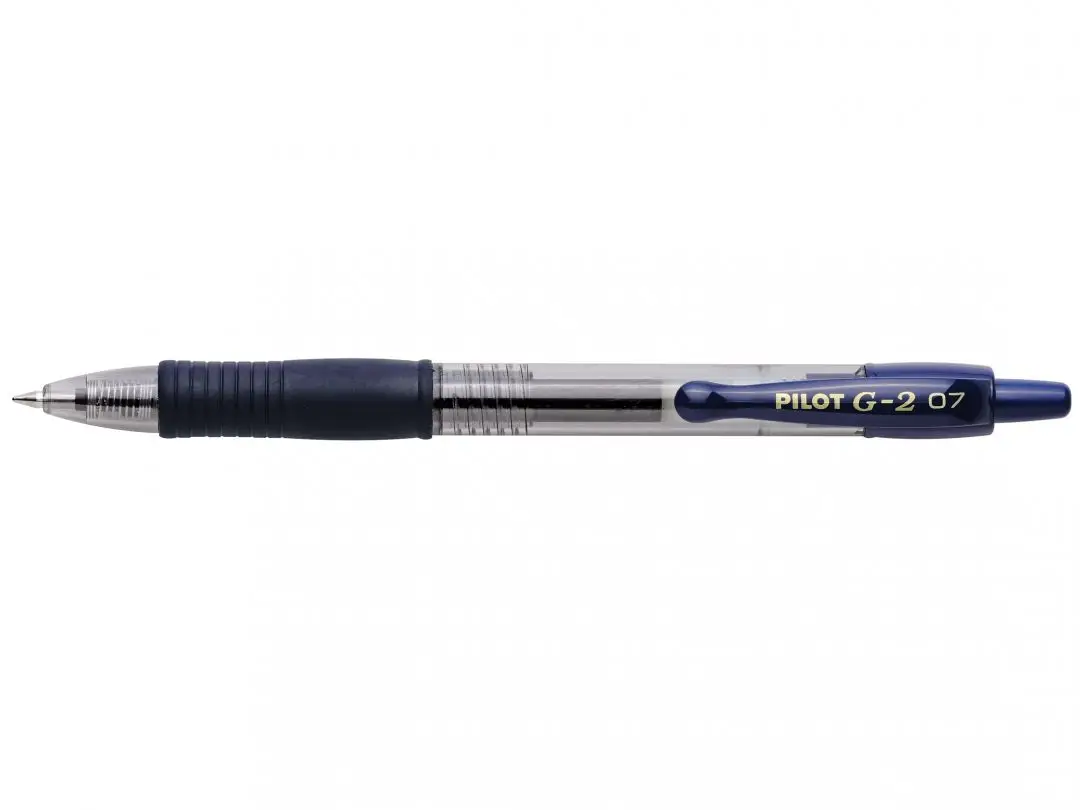 PILOT Gelschreiber G-2 PLUS medium, blauschwarz (EAN: 4902505303159)