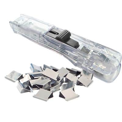 RAPESCO Dokumentenclip-Spender Supaclip 40, transparent (EAN: 5018505701020)