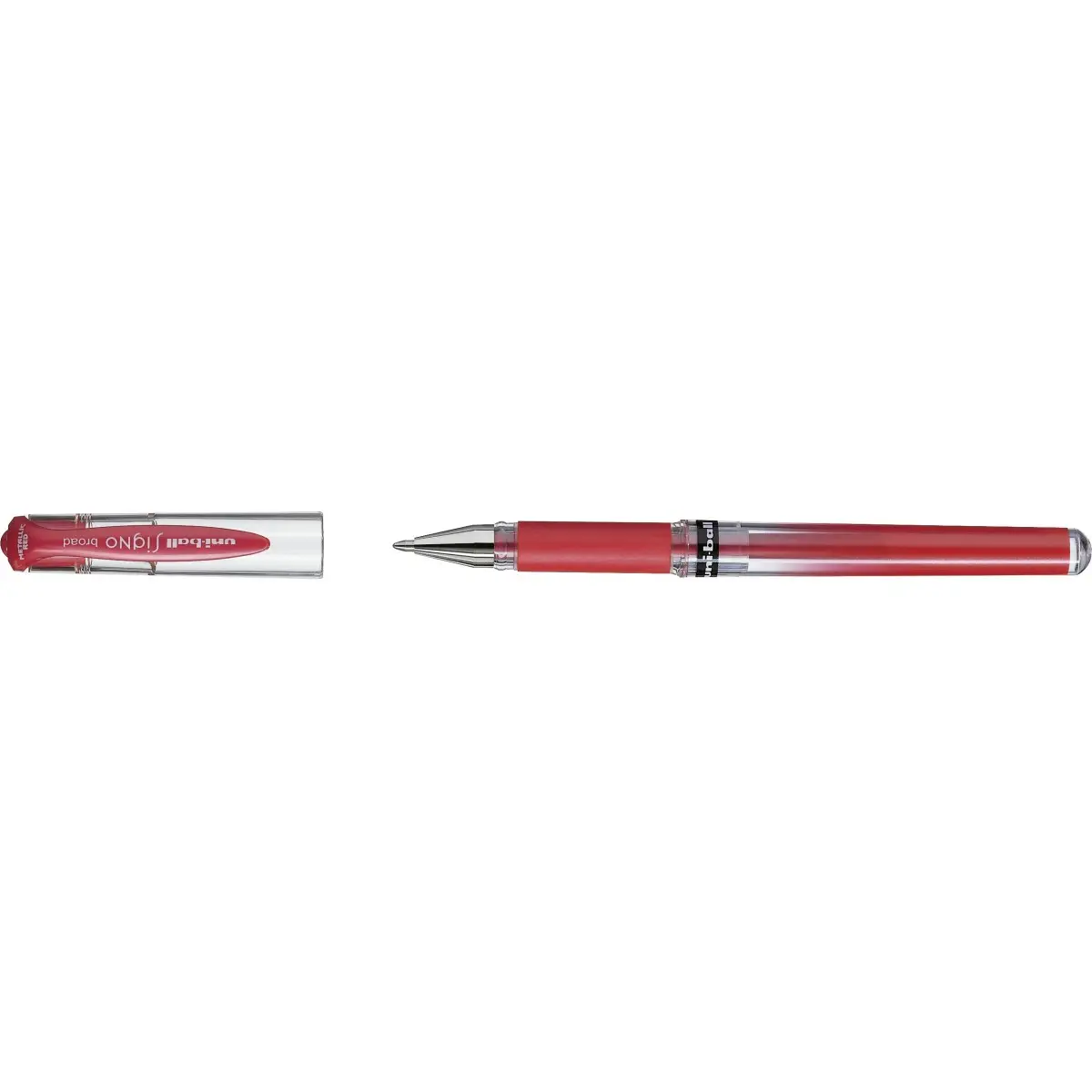 uni-ball Gel-Tintenroller SIGNO broad UM153, metallic-rot (EAN: 4902778677599)