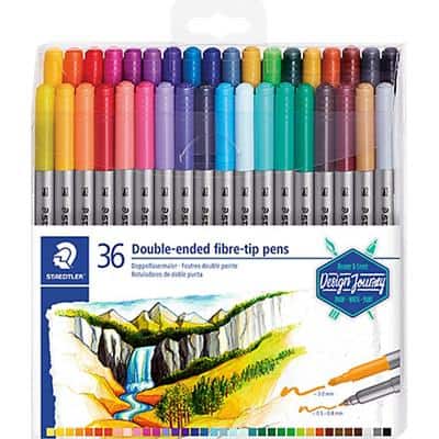 STAEDTLER Doppel-Fasermaler Design Journey, 36er Etui (EAN: 4007817188576)