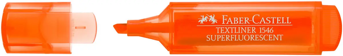 FABER-CASTELL Textmarker TEXTLINER 1546, orange (EAN: 4005401546153)