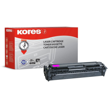 Kores Toner G1216RBR ersetzt hp CB543A/Canon 716M, magenta (EAN: 4045257121630)