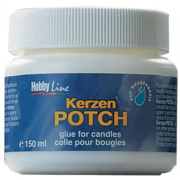 KREUL Servietten-Lack & Leim Candle Potch, 150 ml (EAN: 4000798490515)