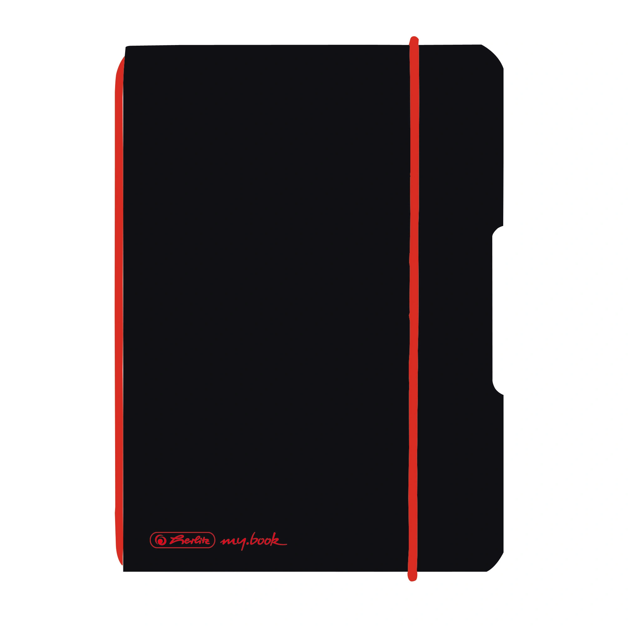 herlitz Notizheft my.book flex, A6, PP-Cover, schwarz (EAN: 4008110493435)