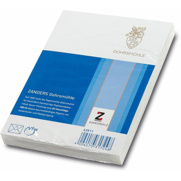 GOHRSMÜHLE Briefumschlag Bankpost, DIN C6, 80 g/qm, hochweiß (EAN: 4004070317248)