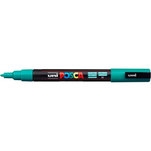 POSCA Pigmentmarker PC-3M, smaragdgrün (EAN: 4902778036815)