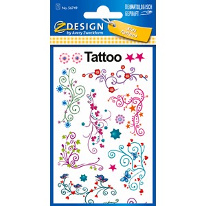 ZDesign KIDS Kinder-Tattoos "Ranken", bunt (EAN: 4004182567494)