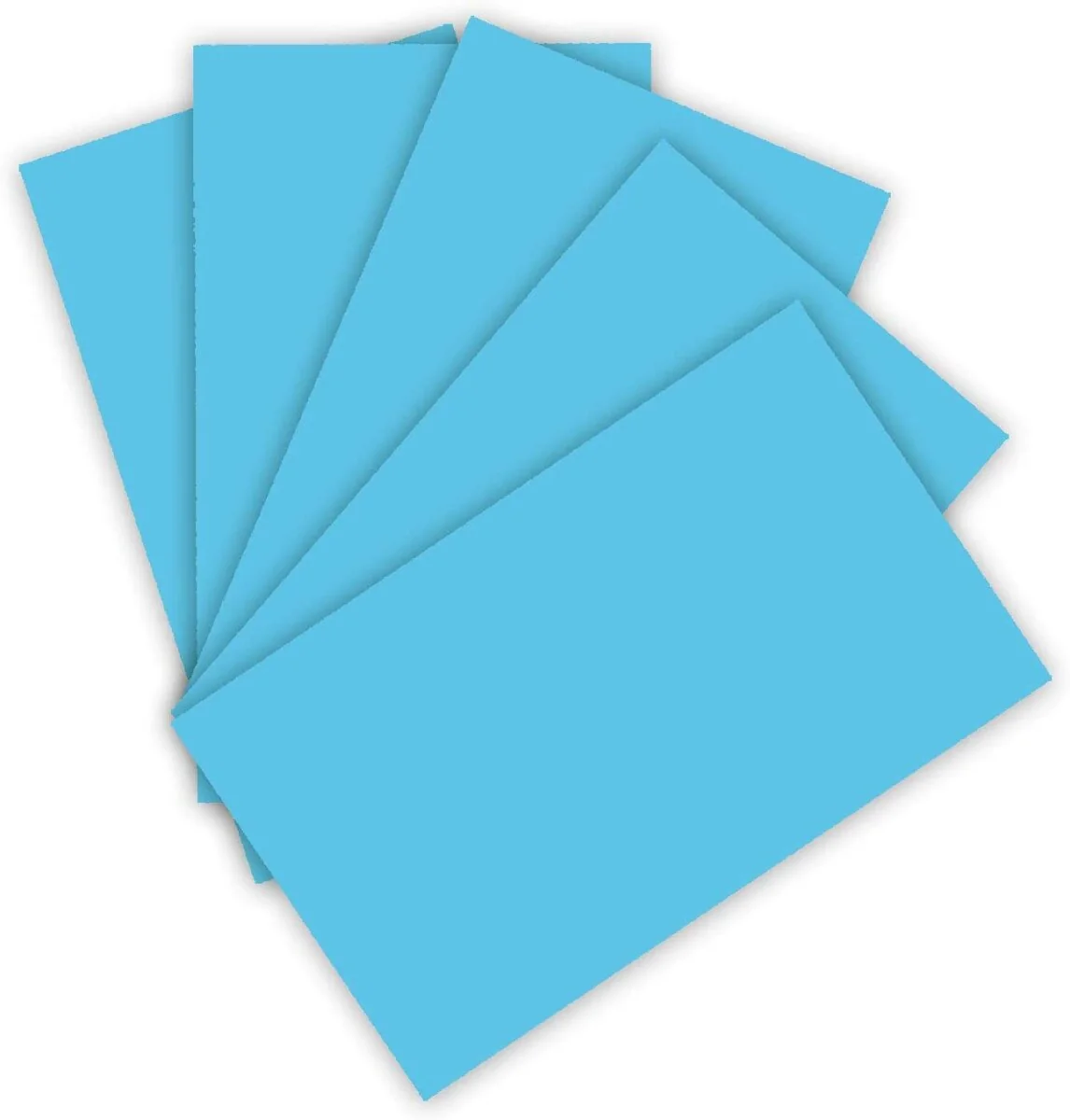 folia Tonkarton, DIN A4, 220g/qm, 100 Blatt, himmelblau (EAN: 4001868624304)