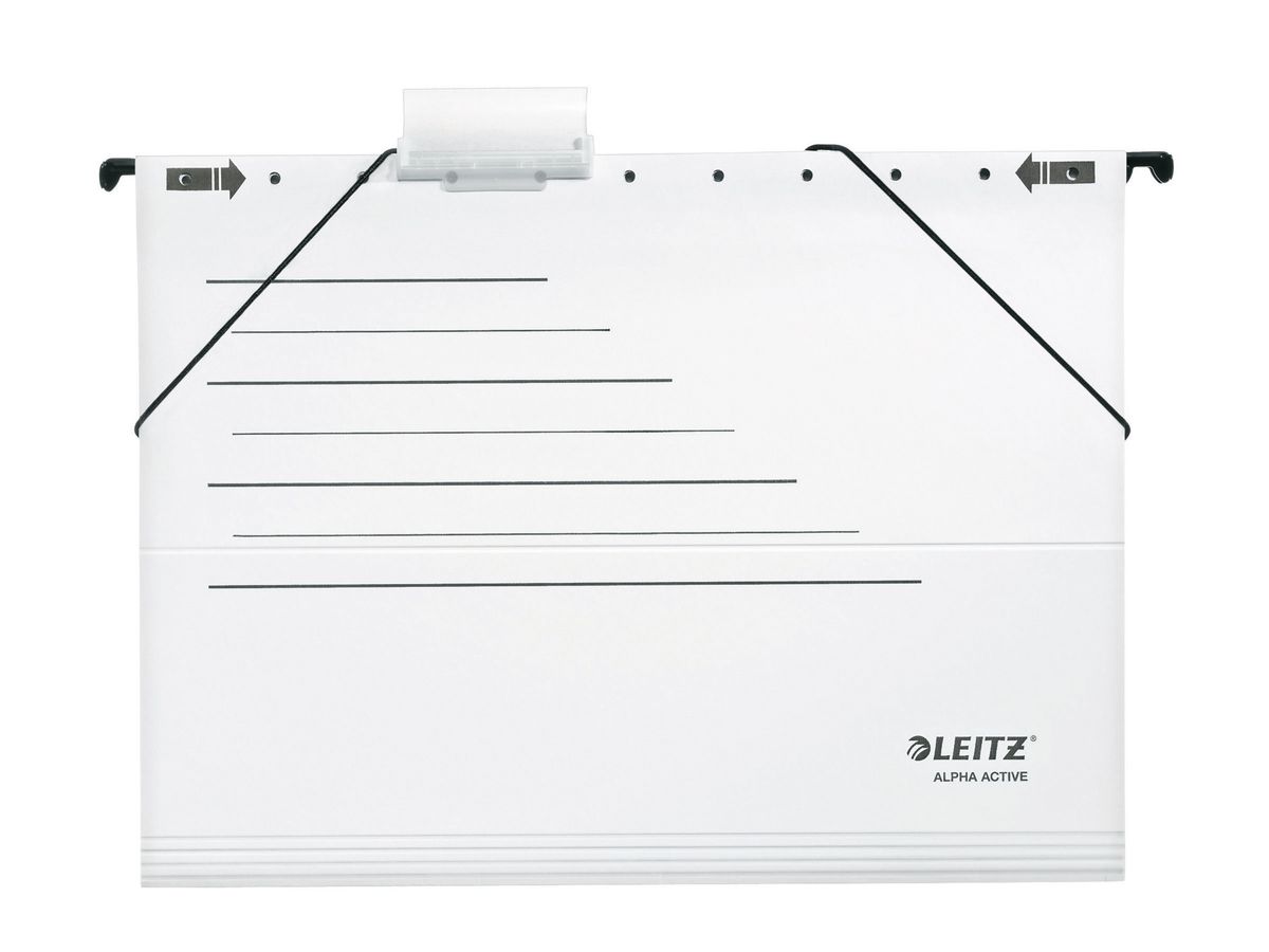LEITZ ALPHA Active Hängemappe, A4, seitlich offen, weiß (EAN: 4002432392056)
