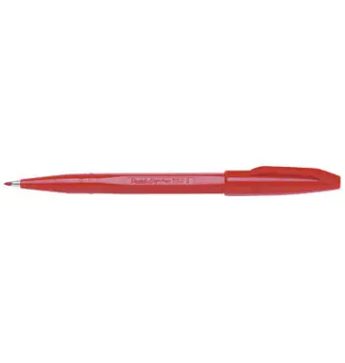 PentelArts Faserschreiber Sign Pen S520, rot (EAN: 3474370520036)