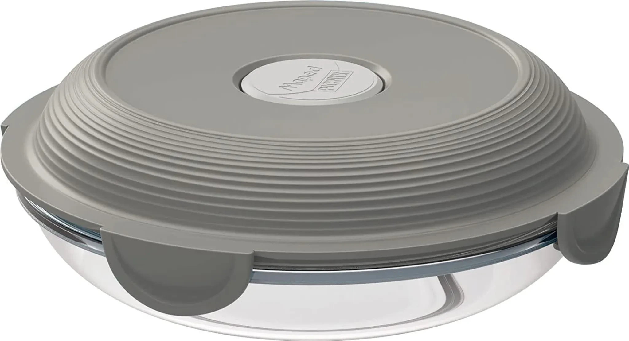 Maped PICNIK Mikrowellen-Teller CONCEPT, aus Glas, grau (EAN: 3154148706052)