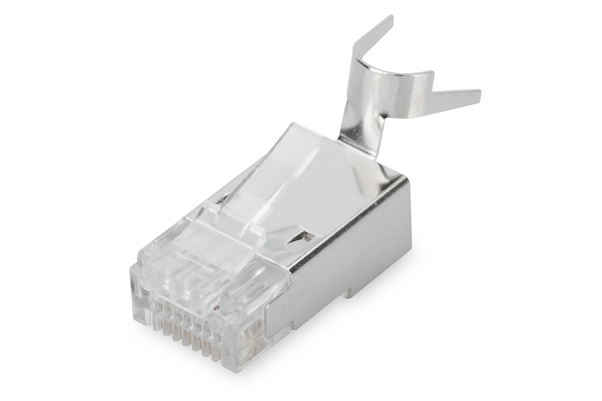 DIGITUS RJ45 Stecker für Rundkabel, Kat. 6A, geschirmt (EAN: 4016032499459)
