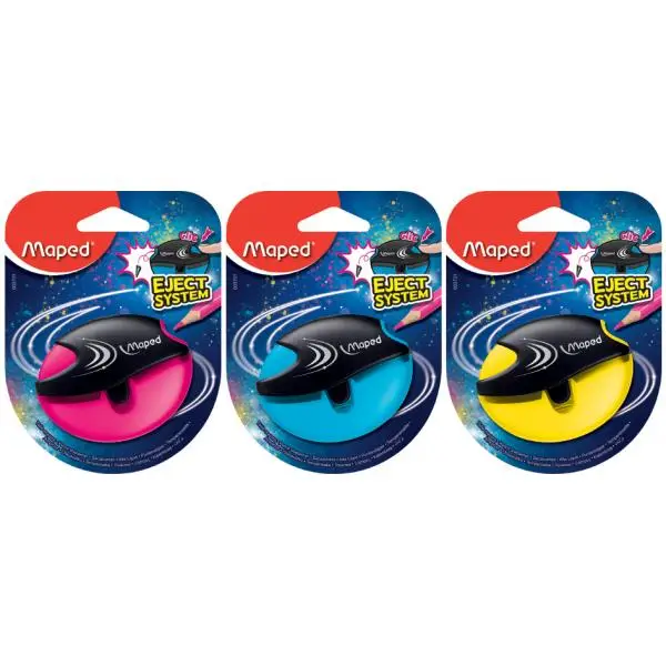 Maped Spitzdose Galactic, aus Kunststoff, farbig sortiert (EAN: 3154140037017)