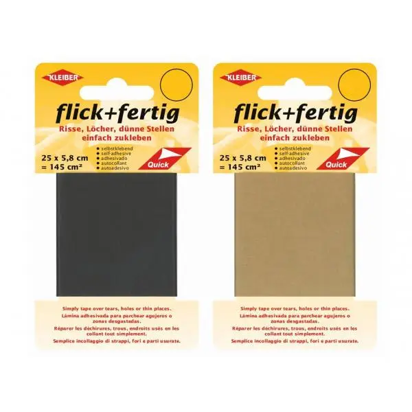 KLEIBER Reparatur-Set Flick + Fertig, schwarz (EAN: 4009691430796)