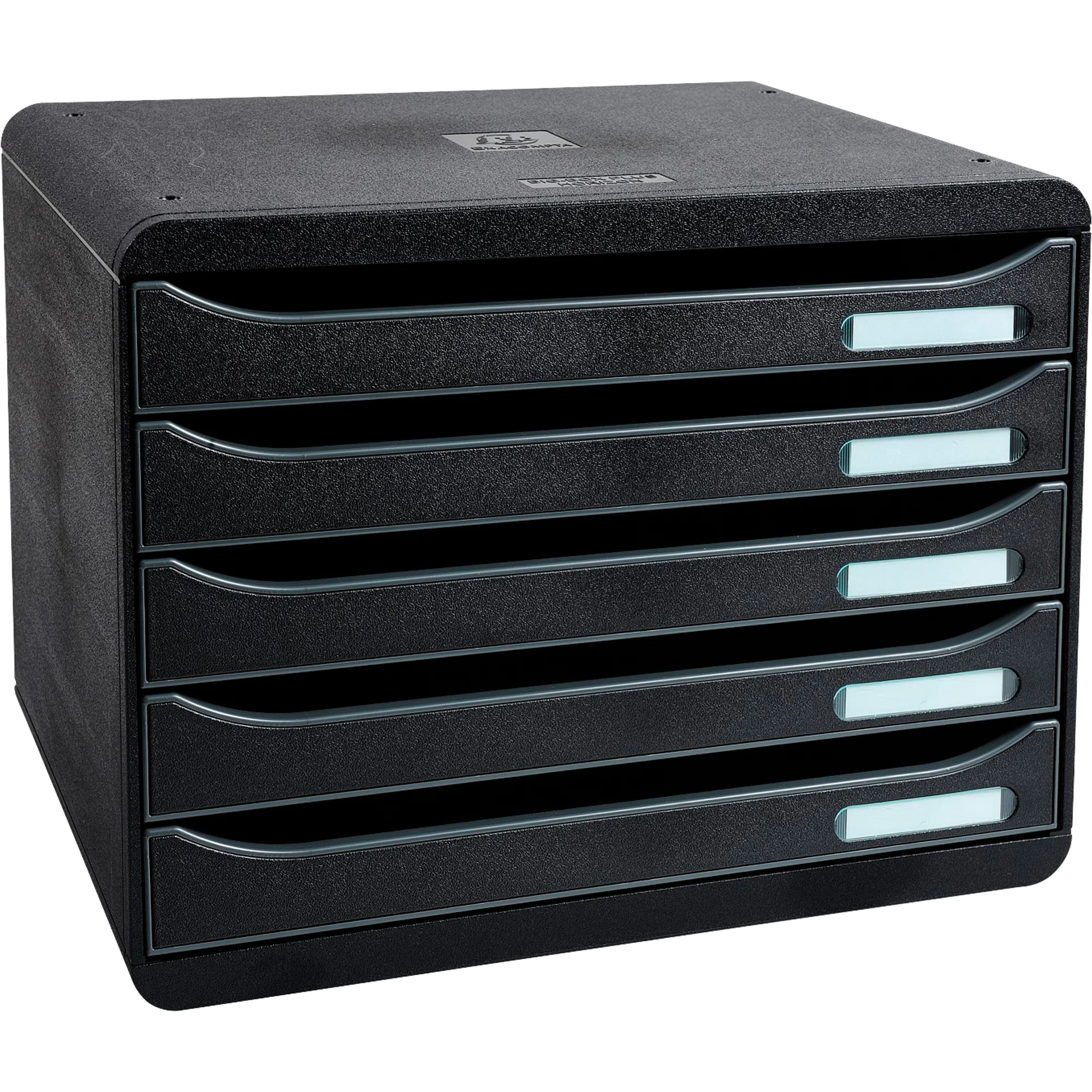 EXACOMPTA Schubladenbox BIG-BOX PLUS, 5 Schübe, schwarz (EAN: 9002493423558)