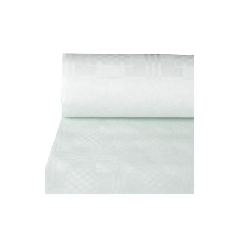 PAPSTAR Damast-Tischdecke, (B)1,0 x (L)100 m, weiß (EAN: 4002911125496)