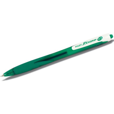 PILOT Druckkugelschreiber REXGRIP Begreen, F, grün (EAN: 4902505413582)