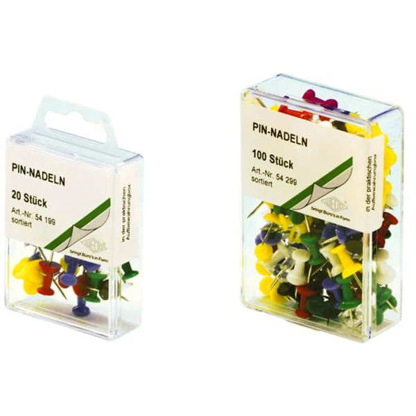 WEDO Pinnwand-Nadeln, glasklar, Großpackung (EAN: 4003801015323)
