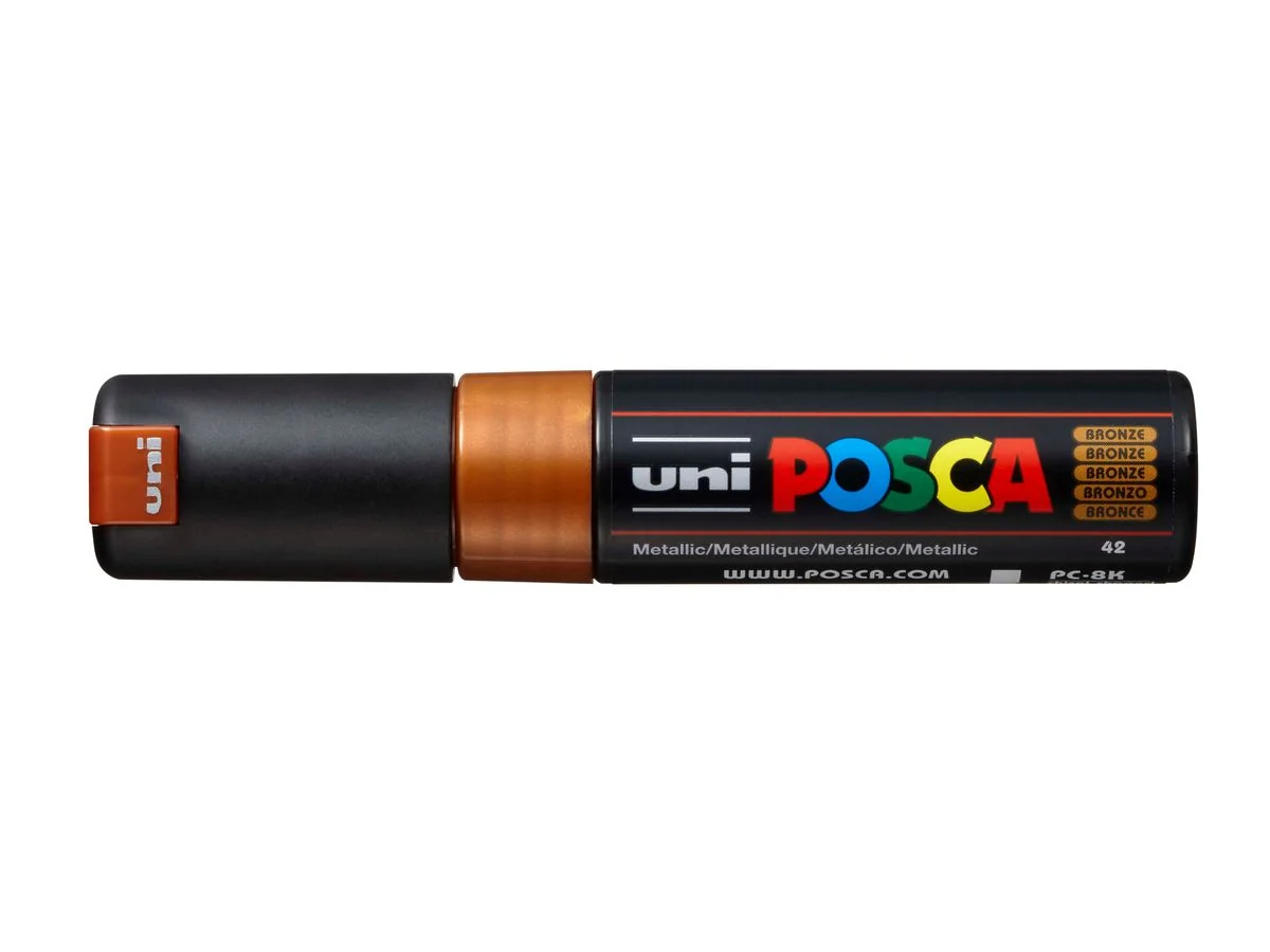 POSCA Pigmentmarker PC-8K, bronze (EAN: 4902778113622)