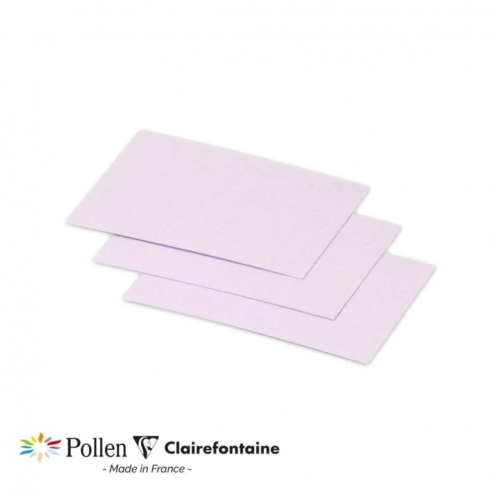 Pollen by Clairefontaine Minikarte 70 x 95 mm, flieder (EAN: 3329680012781)
