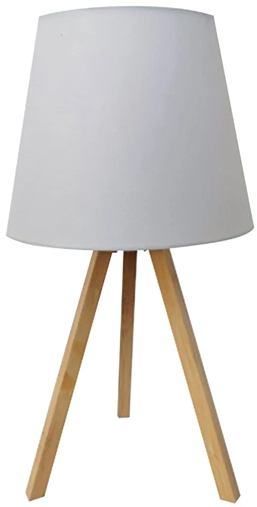 UNiLUX LED-Tischleuchte KATY, weiß / bambus (EAN: 3595560034529)