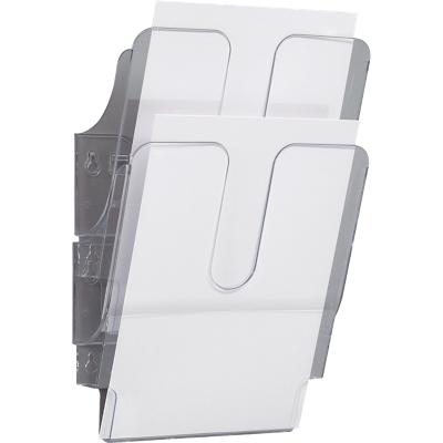 DURABLE Wand-Prospekthalter "FLEXIPLUS 2", A4, 2 Fächer (EAN: 7318089008408)