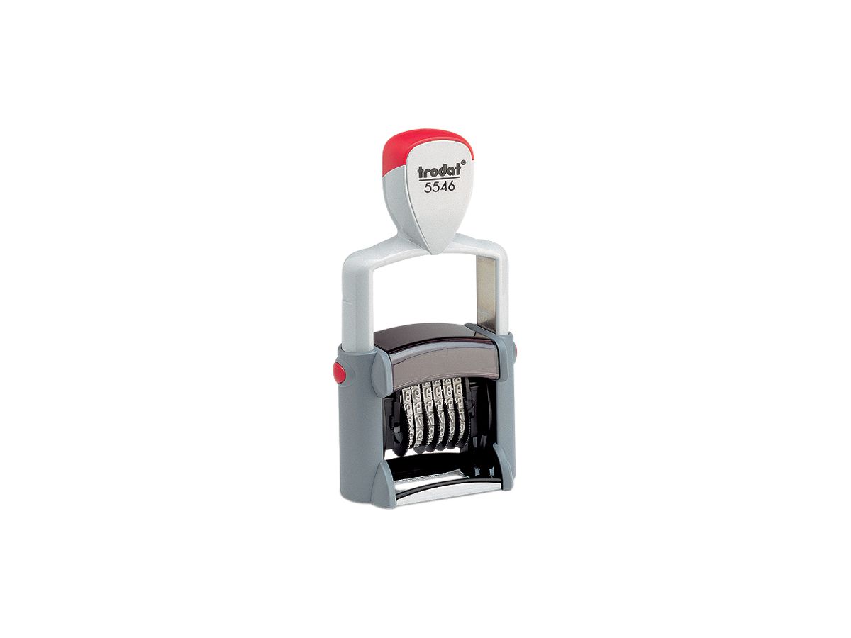 trodat Ziffernstempel Professional 4.0 5546, 6-stellig (EAN: 0190084204545)