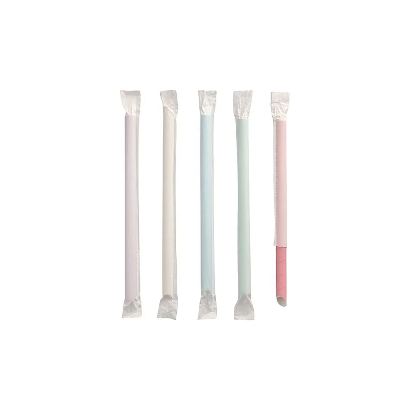 PAPSTAR Papier-Trinkhalm, 200 mm, farbig sortiert (EAN: 4002911888520)