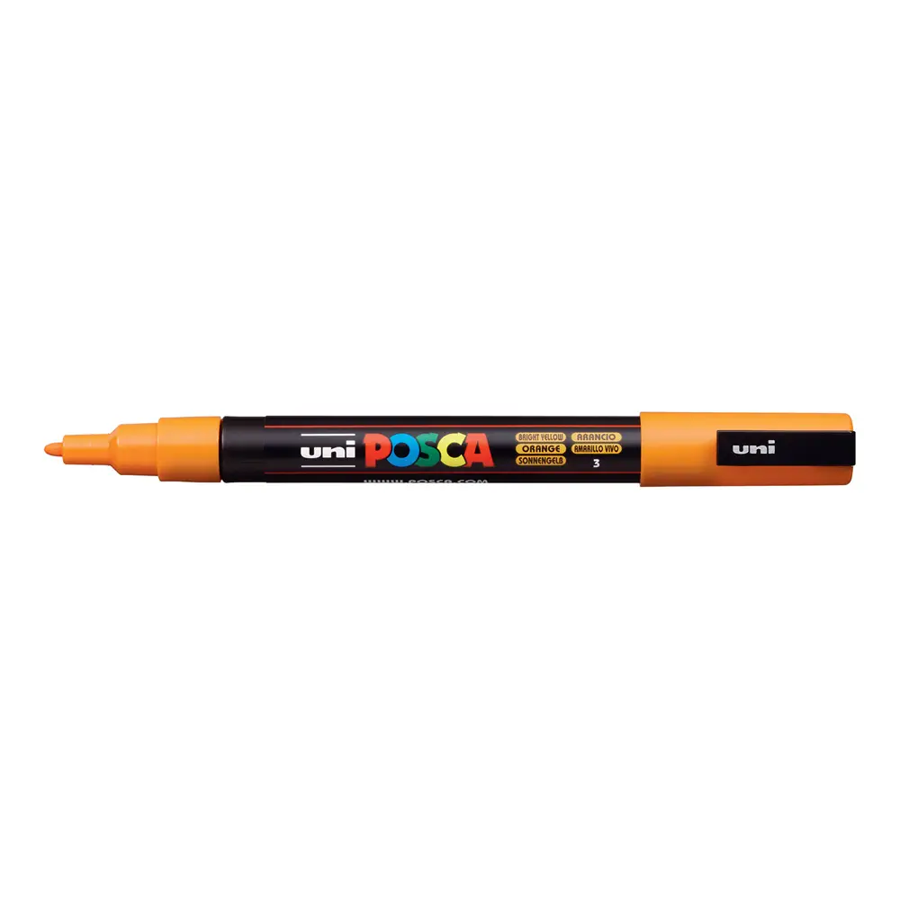 POSCA Pigmentmarker PC-3M, hellorange (EAN: 4902778915882)