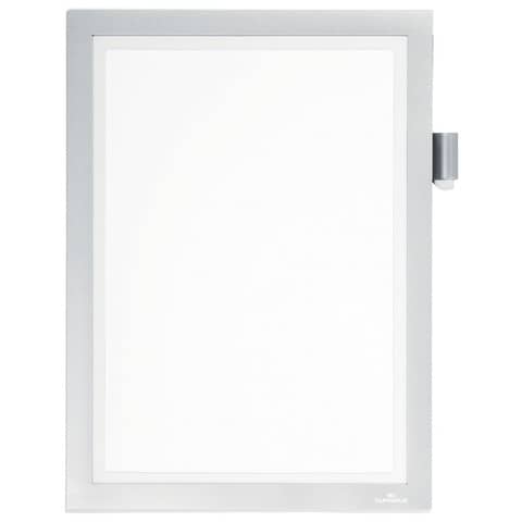 DURABLE Magnetrahmen "DURAFRAME MAGNETIC NOTE", A4, silber (EAN: 4005546989686)
