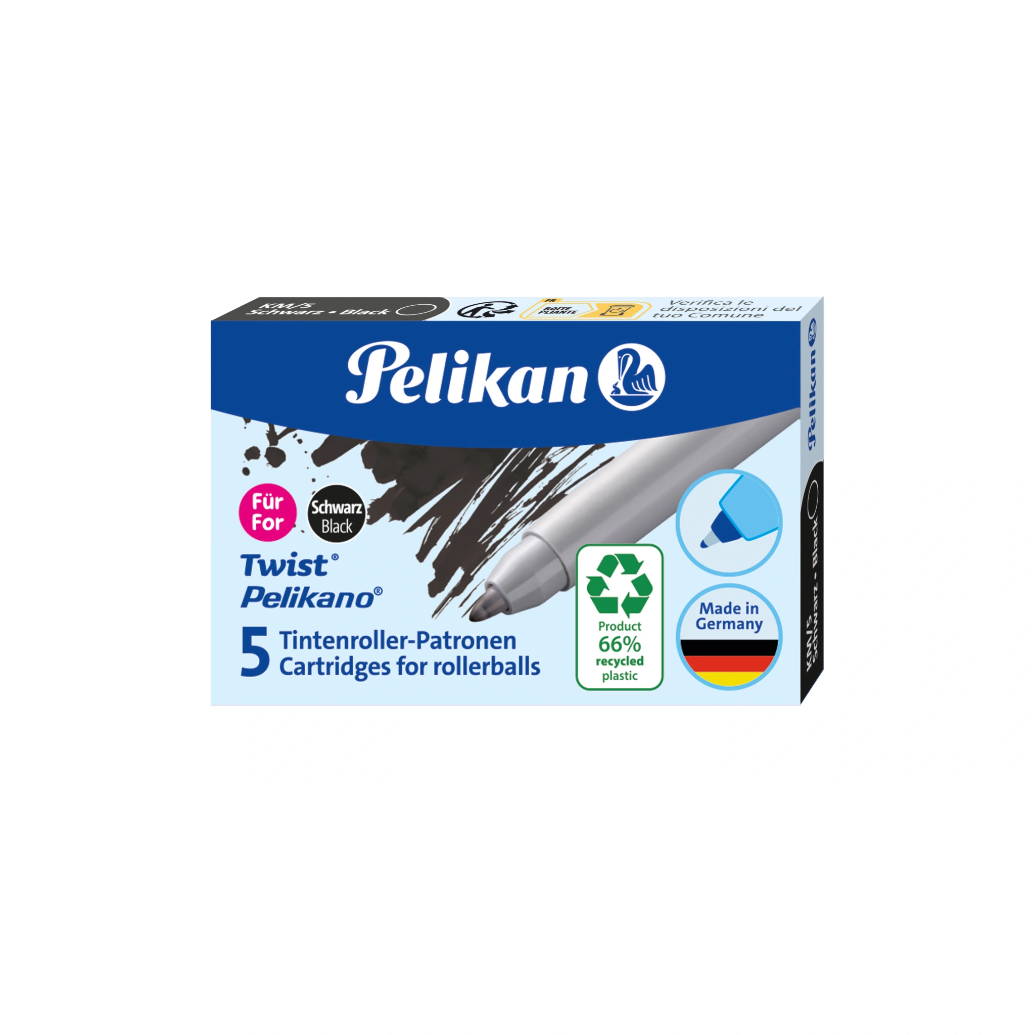 Pelikan Tintenroller-Patronen eco für Pelikano/Twist (EAN: 4012700824691)