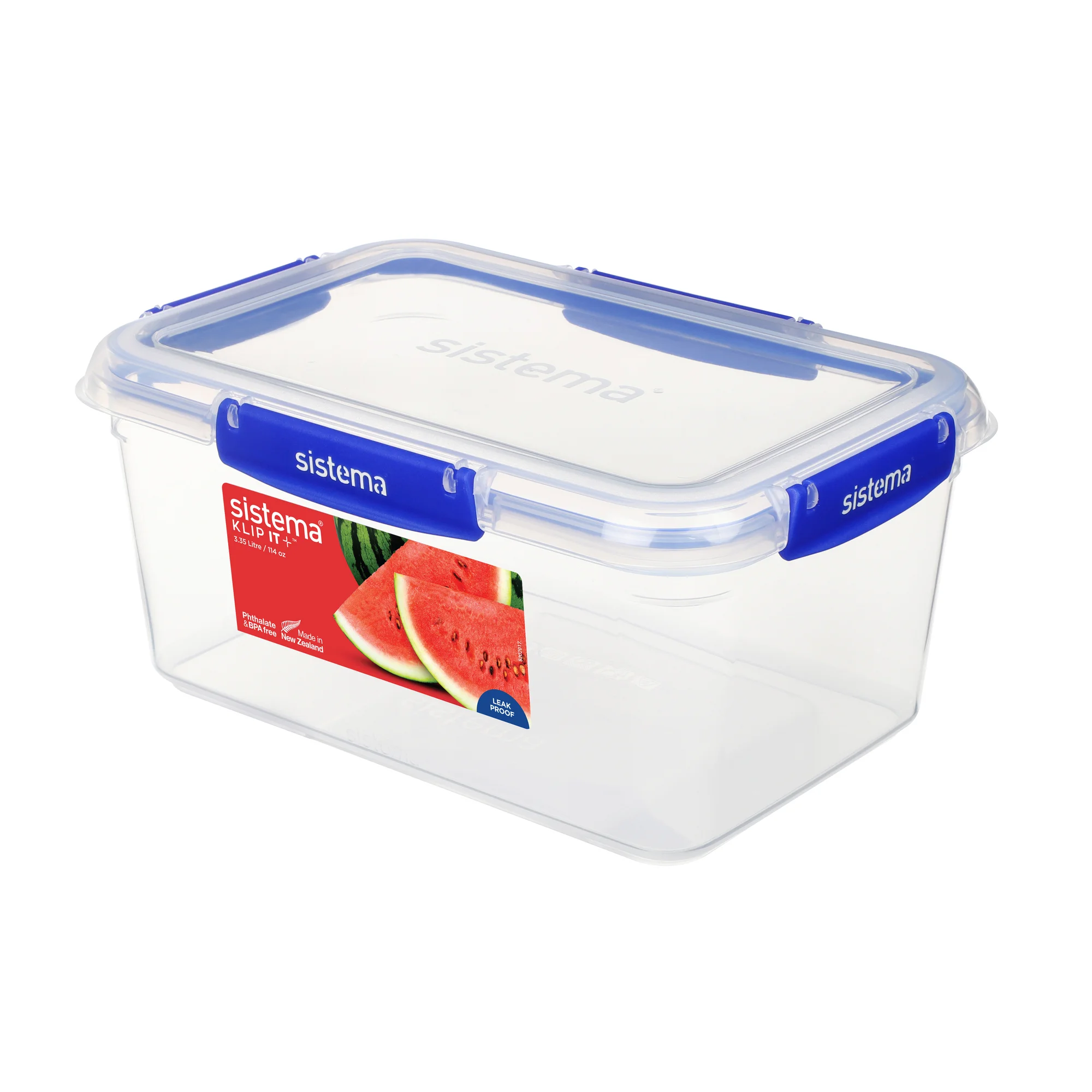 Sistema Frischhaltedose KLIP IT PLUS, 3,35 Liter, blau (EAN: 9414202888303)