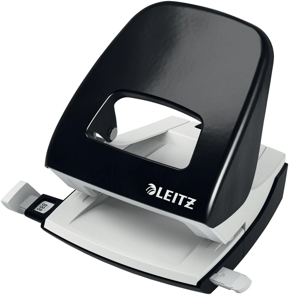 LEITZ Locher Nexxt 5008, Stanzleistung: 30 Blatt, schwarz (EAN: 4002432310340)