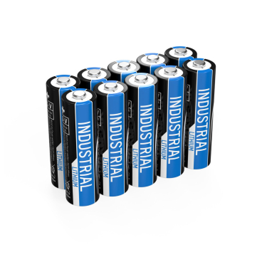 ANSMANN Lithium Batterie "Industrial" Mignon AA, 10er Pack (EAN: 4013674036516)