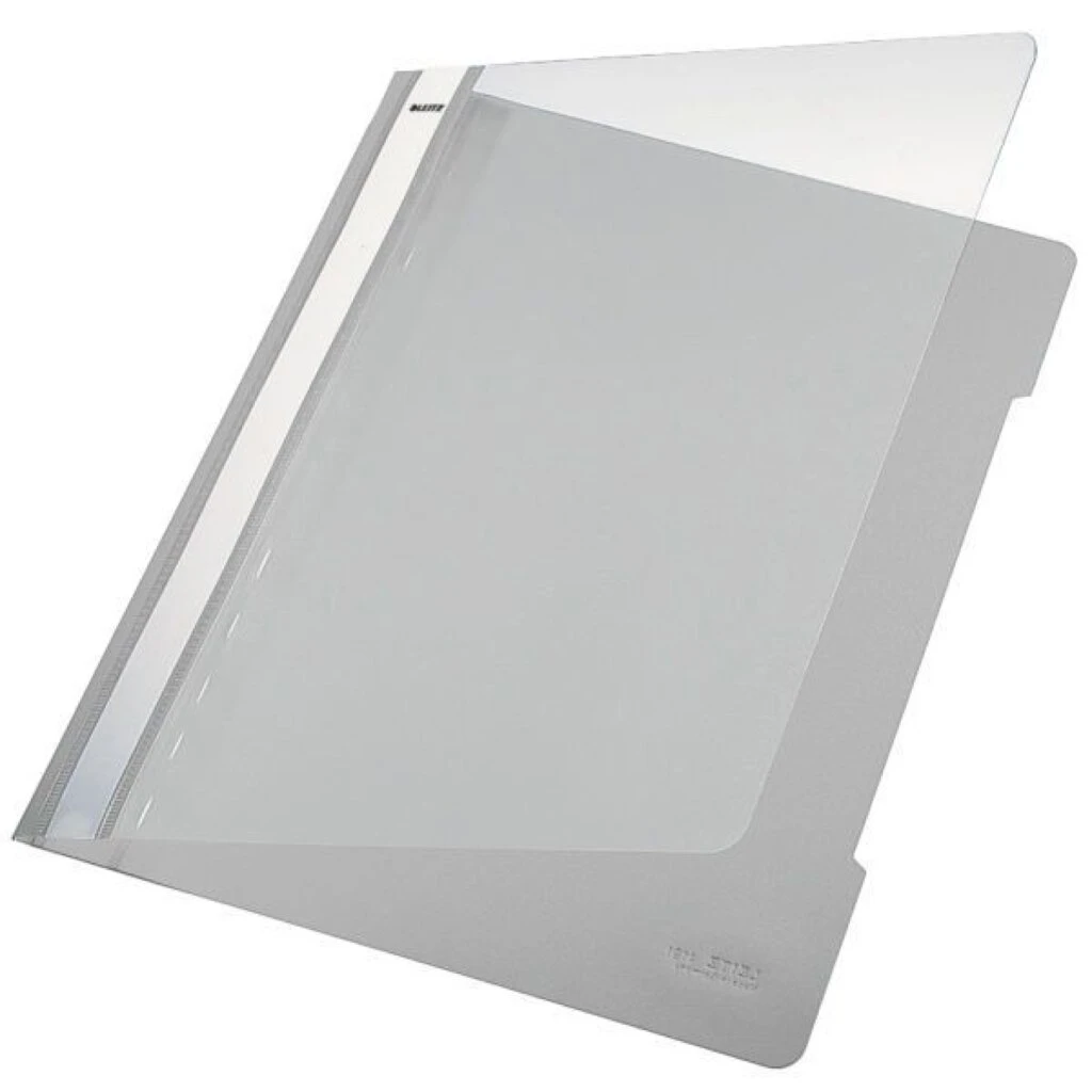 LEITZ Schnellhefter Standard, DIN A4, PP, grau (EAN: 4002432308613)