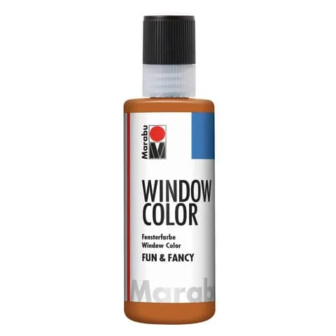 Marabu Window Color "fun & fancy", 80 ml, hellbraun (EAN: 4007751068903)